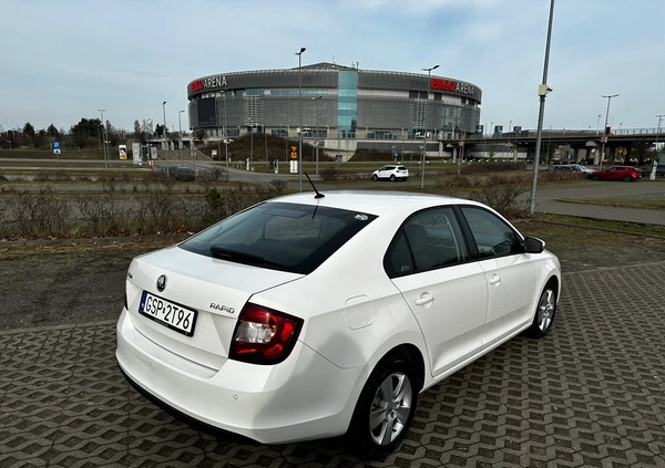 Skoda RAPID cena 39999 przebieg: 81300, rok produkcji 2017 z Sopot małe 172